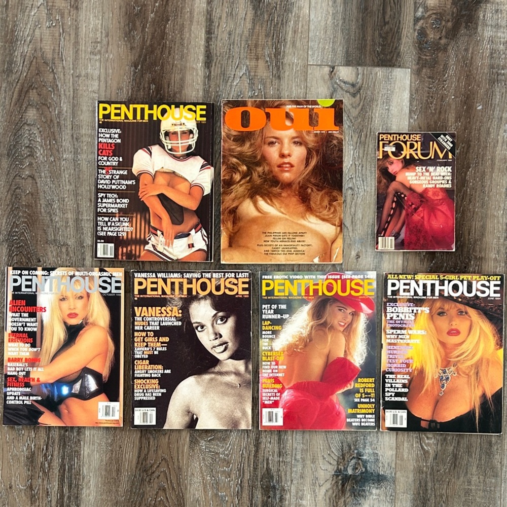 Vintage Adult Magazine Collection